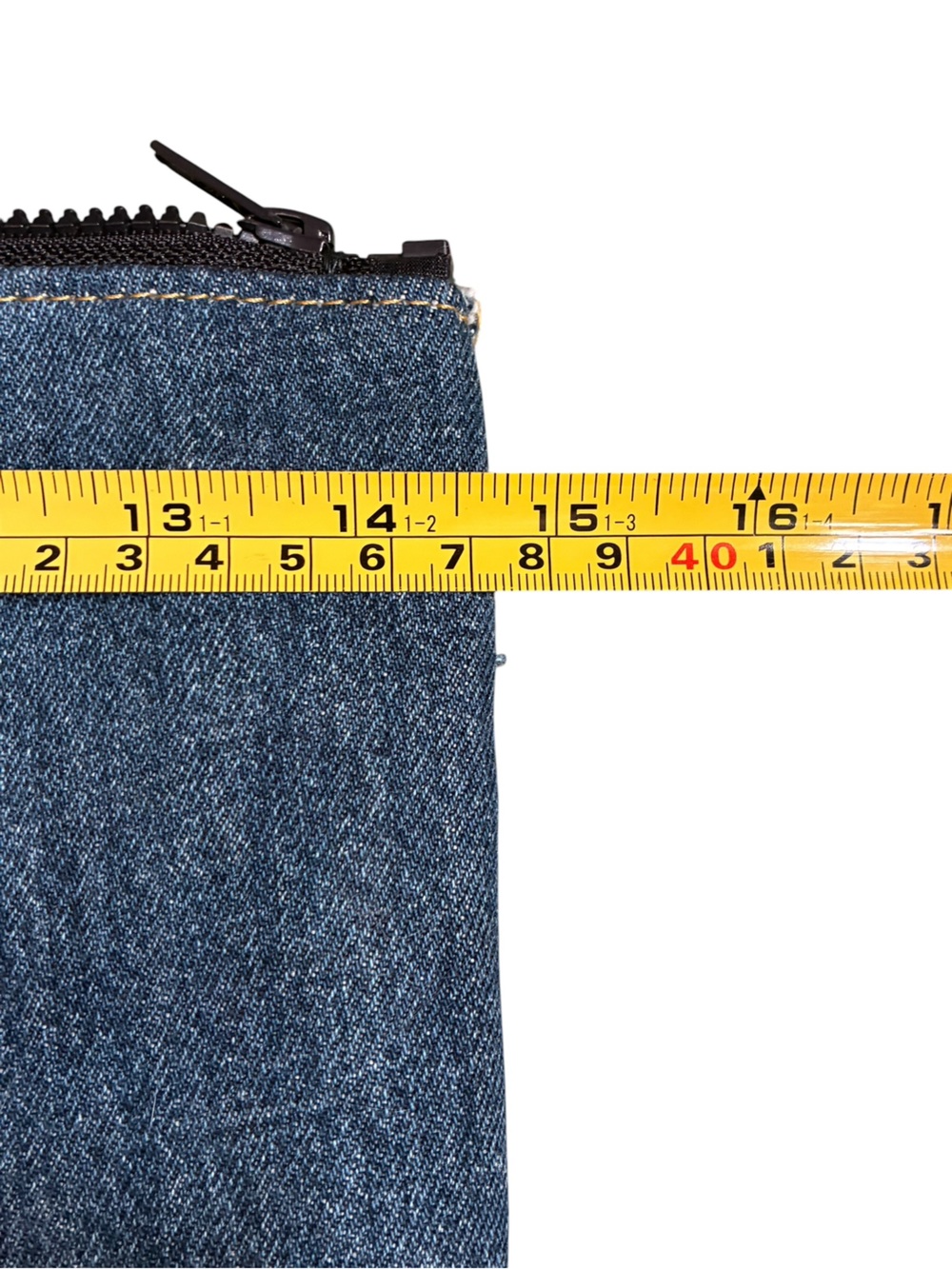 Denim Tote Bag Style — Blue Jeans Fabric - Picture 4 of 5